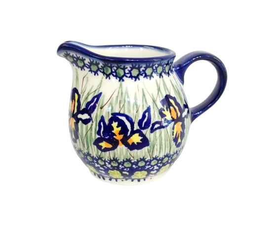 Boleslawiec Polish Pottery - Iris Creamer & Sugar Bowl Set