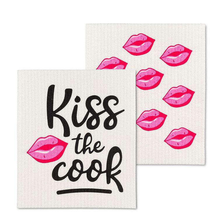 Dish Cloth - Swedish - Kiss the Cook