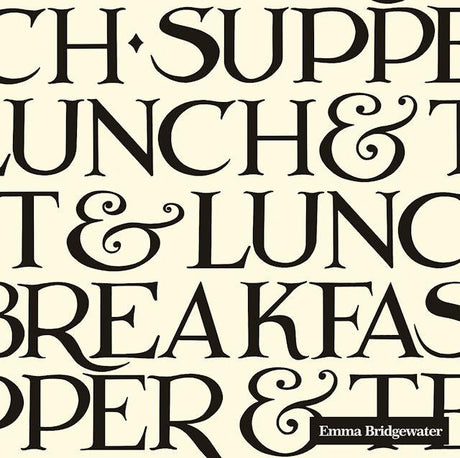Napkin, Emma Bridgewater Black Toast Table, Lunch