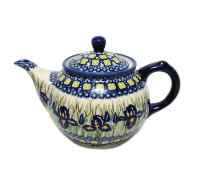 Boleslawiec Polish Pottery - Iris Morning Teapot
