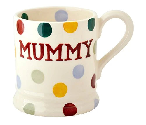 Emma Bridgewater 1/2 Pint Mug - Polka Dot Mummy