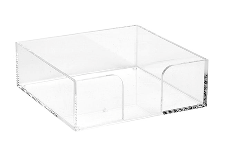 Napkin Holder,  Luncheon,  Clear
