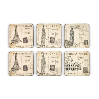 Pimpernel Postcard - Coaster