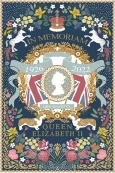 Tea Towel, In Memoriam for Her Majesty Queen Elizabeth II,  by Ulster Weavers