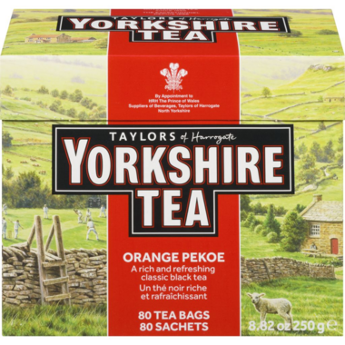 Yorkshire Red - 80 Teabags