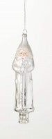 Santa, Silver glass, clasped hands