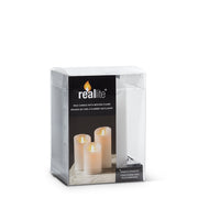 Candle,  Reallite Large Pillar Candle