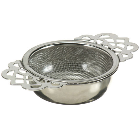 Tea Strainer with Drip tray Empress