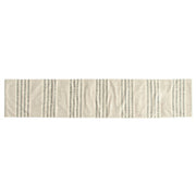 Table Runner, Woven Cotton Striped 72 x 14"