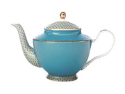 Classic Silk Road Aqua Teacup & Saucer