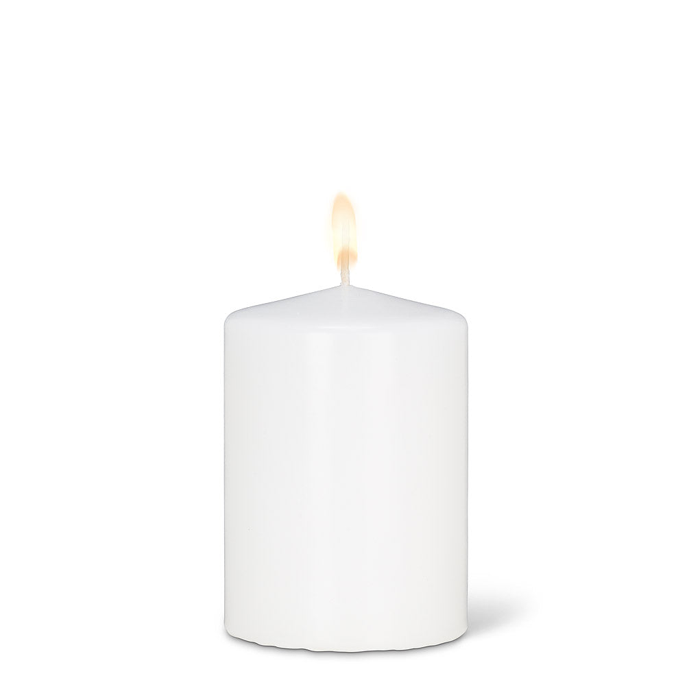 Candle, Pillar Small White