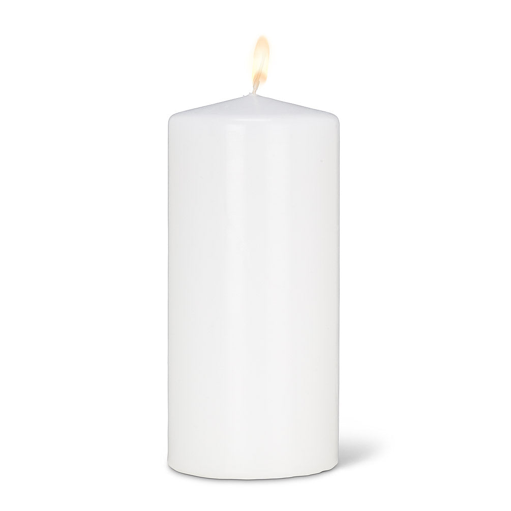 Candle, Pillar Large White