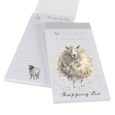 Note Pad with magnet, Wrendale Woolly Jumper
